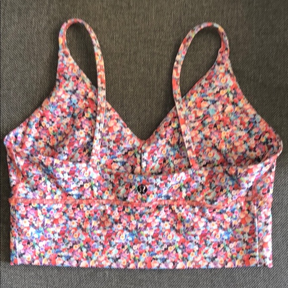 Lot of 3 sports bras; 2 Lululemon, 1 Zella; Size 8 - Picture 4 of 6